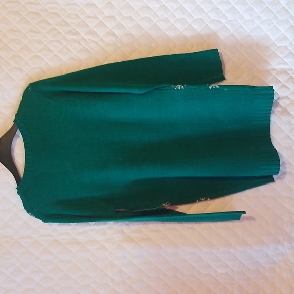💥Kids sweater holiday green - Picture 2 of 3